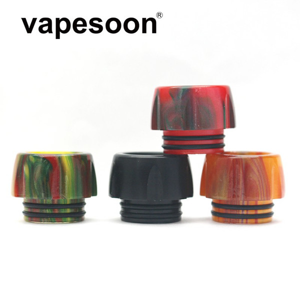 VapeSoon Newest 810 Mushroom Style Resin Drip Tip For TFV8 TFV12 Prince IJUST 3 Falcon King Atomizer etc Fast Shipping