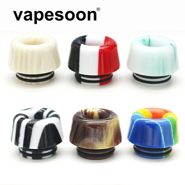 VapeSoon 810 Resin Drip Tip Mushroom Style For TFV8 TFV12 Prince MANTA Ello Duro etc