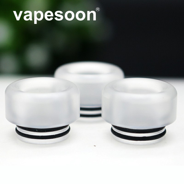 VapeSoon 810 Resin Drip Tip Clear Color For TFV8 Big Baby TFV12 Prince etc DT124 DHL free