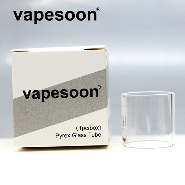 Authentic VapeSoon Replacement Glass Tube For OBS Engine MTL RTA Tank 2ml 24mm RTA Cube MTL Kit DHL Free