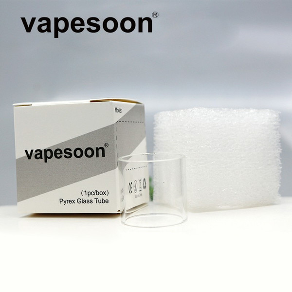 Authentic VapeSoon Replacement Glass Tube For Wotofo Profile Unity RTA Atomizer 3.5ML 5ML 25mm Vape Tank 2ML TPD Fast Shipping