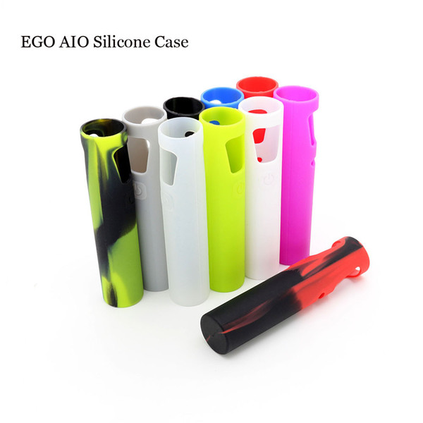 Joyetech Ego Aio Colorful Silicon Case Cover for Joyetech Ego Aio Silicone Case Protective Cover 200pcs DHL Free