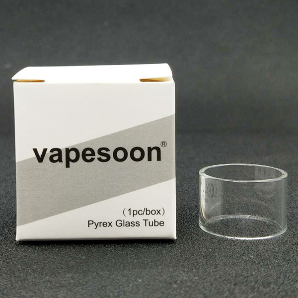 Authentic VapeSoon Replacement Glass Tube For Wotofo Profile Unity RTA Atomizer 3.5ML 5ML 25mm Vape Tank 2ML TPD DHL Free