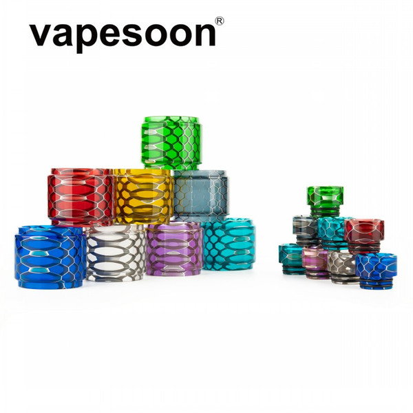 VapeSoon Wholesale Uforce T2 Snake Resin Tank With 810 Resin Drip Tip 6 Colors