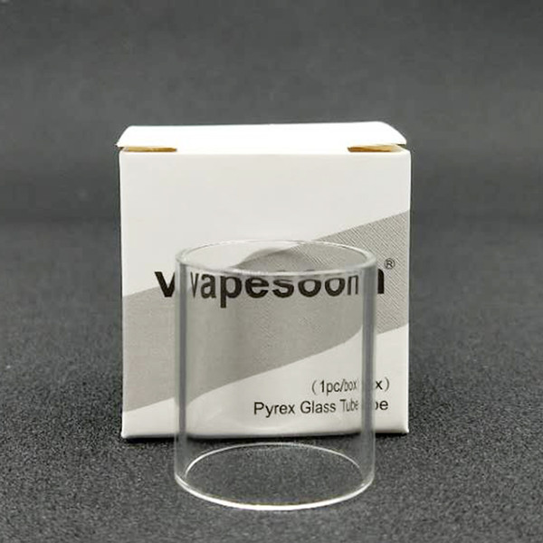 Authentic VapeSoon Replacement Glass Tube For Aspire Nepho Sub Ohm Tank 4ml 27mm Diameter Atomizer DHL Free