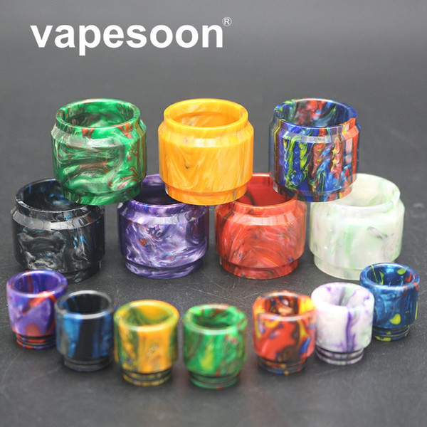 VapeSoon Wholesale TFV12 Prince Resin Tank With Drip Tip Set For TFV12 Prince 8ml TANK 7 Colors In Stock DHL Free