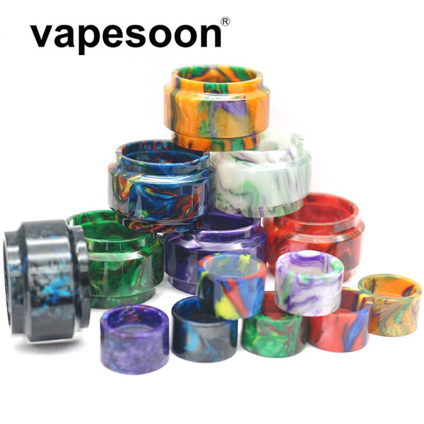 VapeSoon Wholesale TFV8 BABY V2 Resin Tank With Drip Tip Set For TFV8 BABY V2 TANK 7 Colors In Stock DHL Free