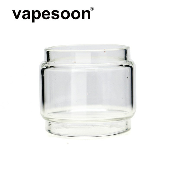 Authentic VapeSoon Replacment Fat Extend Bulb Glass Tube For Uwell Crown 3 4 IV Whirl kit 22 Nunchaku Valyrian Sub-Ohm Tank DHL