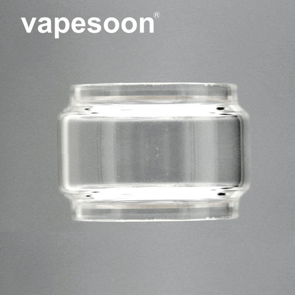 Authentic VapeSoon Replacment Fat Extend Bulb Glass Tube For Uwell Crown 3 4 IV Whirl kit 22 Nunchaku Valyrian Sub-Ohm Tank Fast Shipping