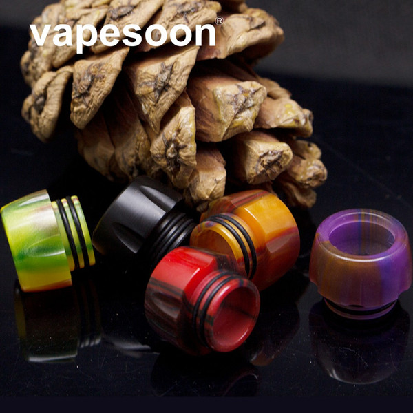 VapeSoon 810 New Design Resin Drip Tip Suit For TF8 BIG BABY TFV12 Prince IJUST 3 etc