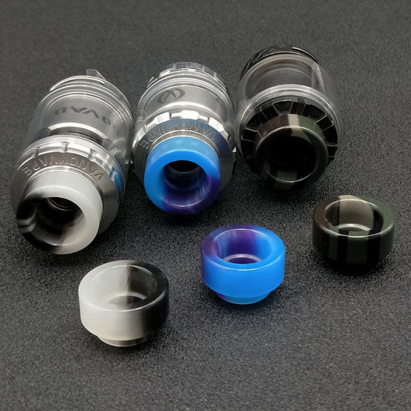 VapeSoon 810 Resin Drip Tip For Kennedy24 Goon528 Manta RTA Vandy Vape Kylin RTA Reload Atomizer etc 3 Colors