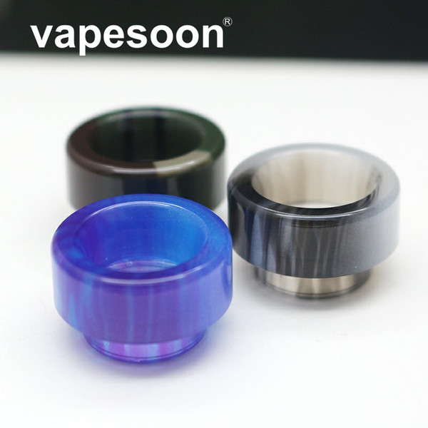 VapeSoon 810 Resin Drip Tip For Kennedy24 Goon528 Manta RTA Vandy Vape Kylin RTA Reload Atomizer etc 20pcs/lot