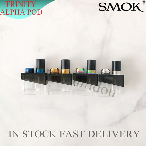 Original SMOK Trinity Alpha Empty Pod 2.8ML With Nord Mesh 0.6ohn Coil&Nord MTL 0.8ohm Coil for Trinity Alpha mod
