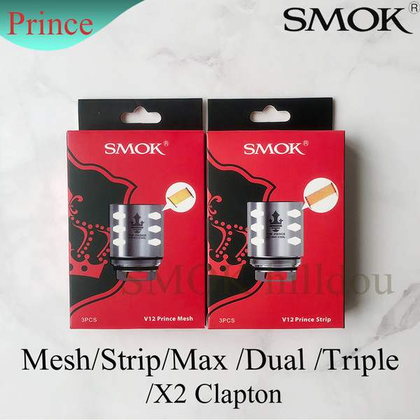 Authentic SMOK TFV12 Prince new coils Mesh Strip 0.15ohm coil head TFV12 Prince Cobra Tank Prince-X2 coil 100% Original