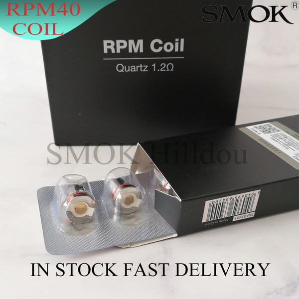 SMOK RPM40 Coil 0.4ohm RPM Mesh 0.6ohm RPM Triple DC Coils 1.2ohm Quartz 1.0ohm SC Replacement RPM Coils For RPM40 Kit 100% Authentic