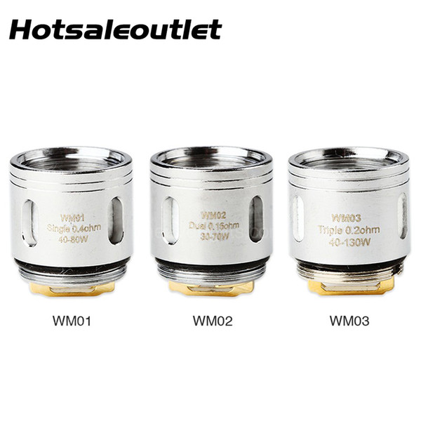 WISMEC WM Coil Head WM01/WM02/WM03/WM-M Replacement Coil for Wismec Gnome Tank 100% Original