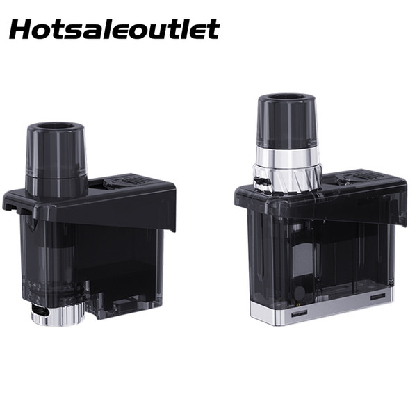 WISMEC Preva Replacement Pod Cartridge 2ml/3ml with SS316 Dual 0.25ohm/KTR 0.5ohm/WR01 0.6ohm Mesh Coil 100% Original