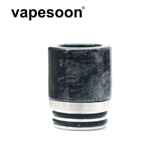 VapeSoon 810 Stainless Steel + Resin Hybrid Material Drip Tip DHL Free