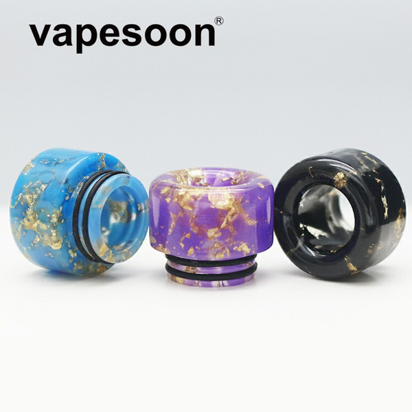 VapeSoon Wholesale 810 Resin Drip Tip For TFV8 TFV12 Prince SKRR NRG 5ML etc DT158 Fast Shipping