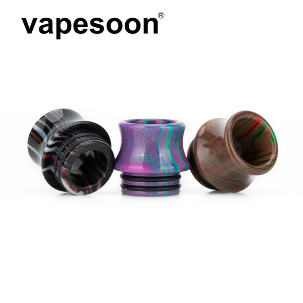 VapeSoon Wholesale 810 Resin Drip Tip For TFV8 BIG BABY TFV12 Prince IJUST 3 Falcon King etc Fast Free Shipping