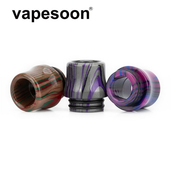 VapeSoon Wholesale 810 Resin Drip Tip Small waist Style TFV8 BIG BABY Falcon King IJUST 3 Drip Tip Fast Shipping