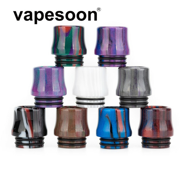 VapeSoon Wholesale 810 Resin Drip Tip Small waist Style TFV8 BIG BABY Falcon King IJUST 3 Drip Tip DHL Free