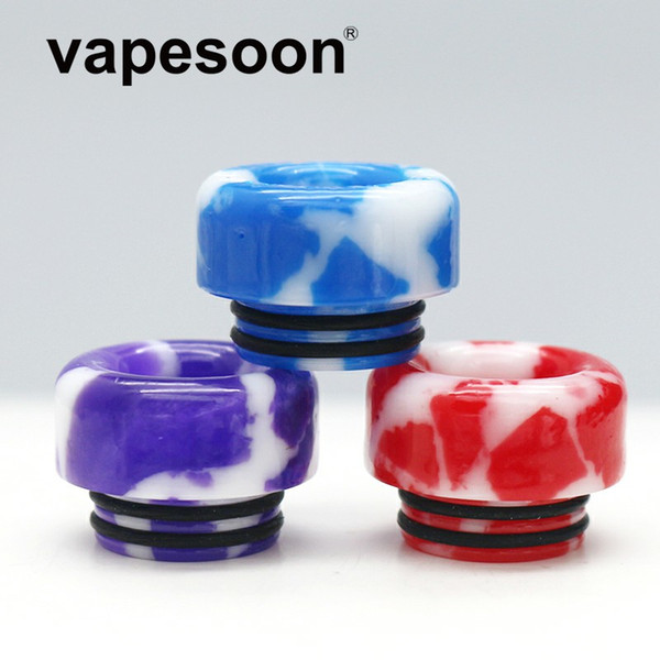 VapeSoon Wholesale 810 Resin Drip Tip For TFV8 TFV12 Prince SKRR NRG 5ML etc DT154 Fast Shipping