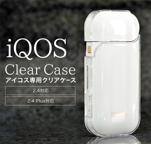 New Clear IQOS Case Cover Transparent Portable Waterproof Dust Protector Anti Scratch for iqos Protective Hard Cas