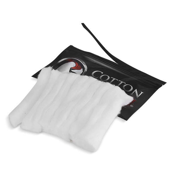 COTTON BACON 2.0 10pcs/bag 100% Pure Organic Cotton RDA RBA RTA RDTA Wick n Vape Cotton Fiber For DIY Lovers