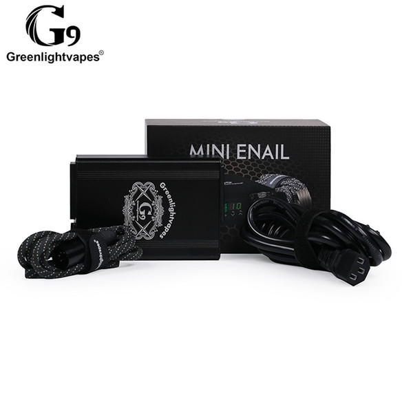 100% Original G9 Greenlightvapes Mini Enail Titanium Waxy Xmt710 With Led Screen Led Portable Enail OEM/ODM Available