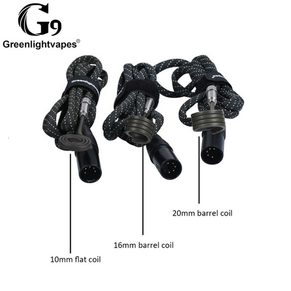 Genuine G9 Greenlightvapes Enail Heating Coil 10mm 16mm 20mm Fit For Mini/Pelic/Tick Enail Heater