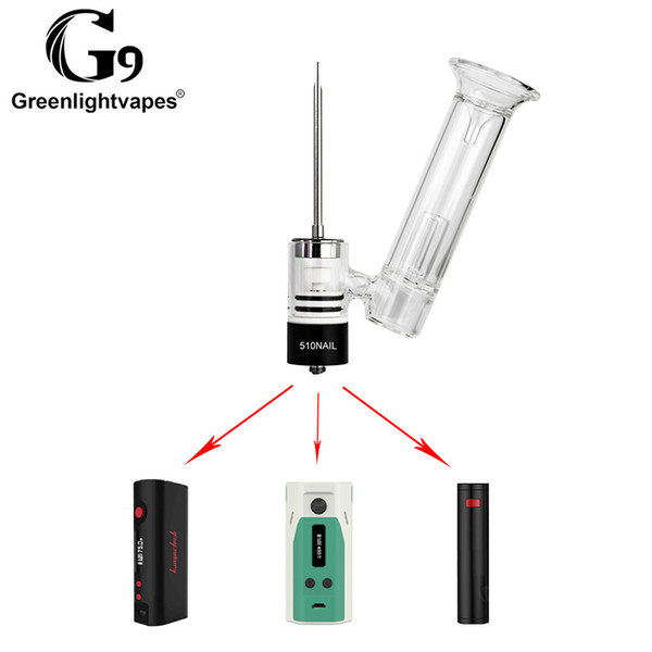 Authentic G9 Greenlightvapes 510 Nail/510enail Ceramic Heating Enail Fit For 510 Thread Battery Box Enail Mods