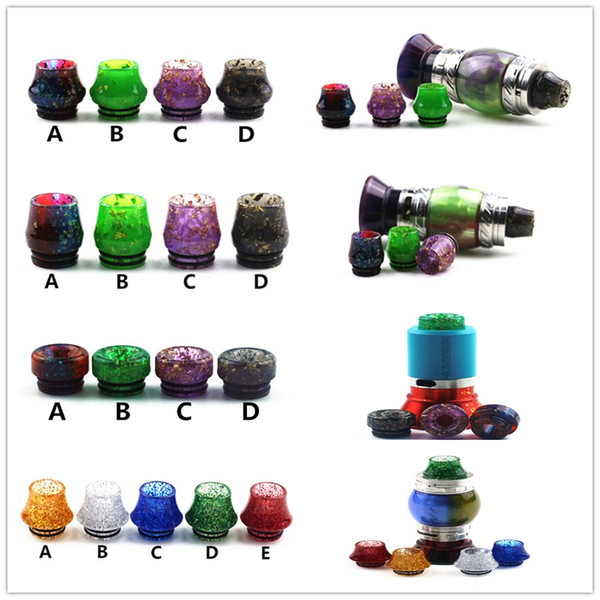 2018 ecig someday A1030 Best price wholesale tfv8&810&TFV12 Epoxy resin drip tip factory wholesale e-cigarette drip tip