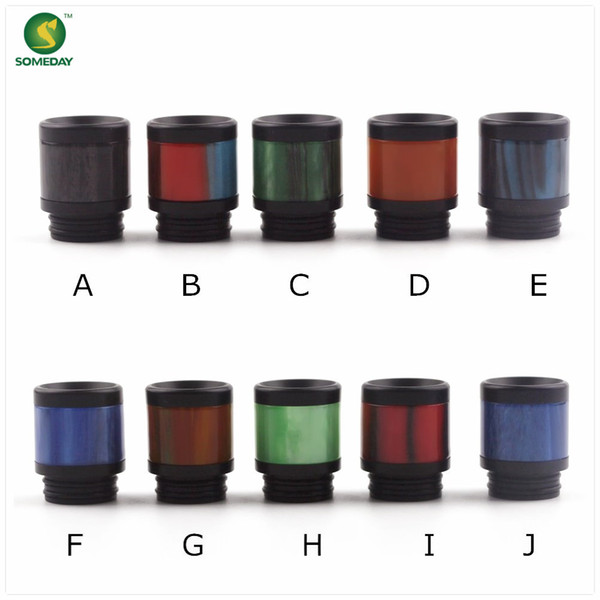 2018 ecig someday A0099 Best price wholesale tfv8&tfv12&810 Epoxy resin drip tip factory wholesale e-cigarette drip tip