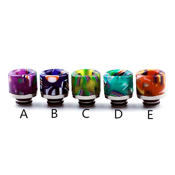 510 B1021 Degree Rotatable Style Drip Tip Atomizer Mouthpiece for 510 resin drip tips fit EGO vivi nova Atomizer Clearom