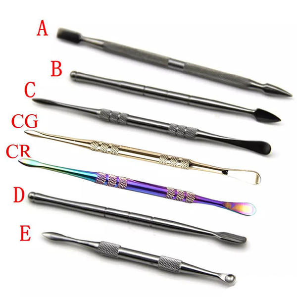 Top quality dabber tool wax atomizer E cigarettes stainless steel dab tools titanium Ceramic quartz nail tool for Yocan Evolve plus XL