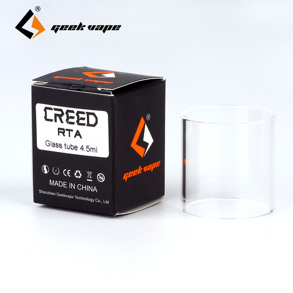 GeekVape Creed Replacement Glass Tube 4.5ml/6.5ml E cig Spare Part for Geekvape Creed RTA