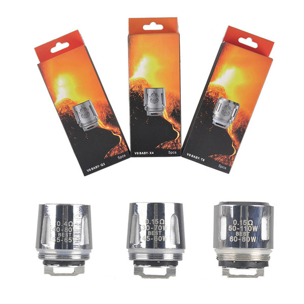 TFV8 BABY coil TFV8 baby Beast Tank m2 Coils Head V8 Baby-T8 0.15ohm X4 0.15ohm Q2 0.4ohm Core 0266110-1