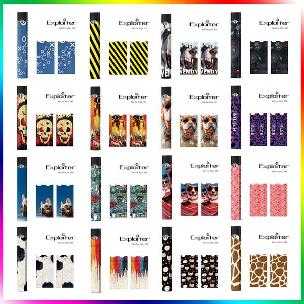 Sticker For Juul 3M Material Customized Wrap Paper Cover For Juul Magnetic USB Charger Individual Skin OEM Logo For Juul Pen Cartridges Pods