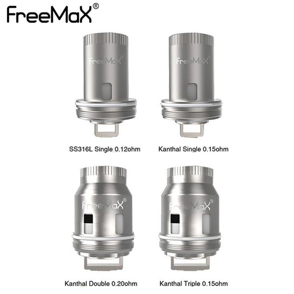 100% Authentic Freemax Mesh Pro Replacement SS316L Single Dual / Double Triple Quad Mesh Coils Cores For Mesh / Fireluke Pro Tank Atomizer