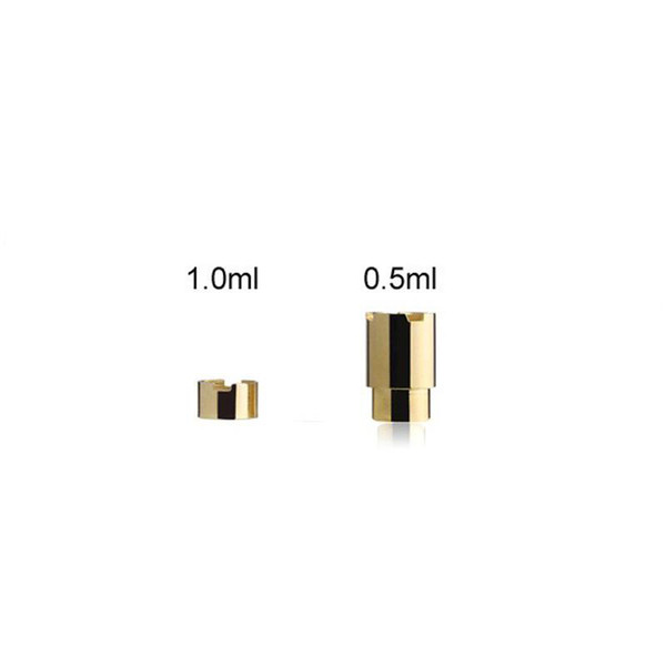 Komodo C5 Magnetic Adapter 0.5ml 1.0ml Gold C5 Magnet Connector for Komodo Battery 510 Thread Vaporizer Cartridges DHL Free