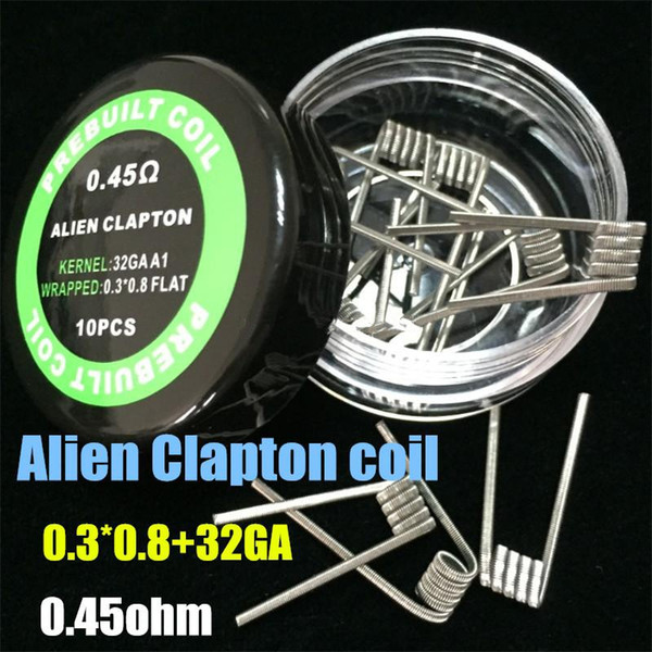 Heating Wires Clapton coil wire Hive Tiger Quad Twisted Flat twisted Mix twisted Fused clapton Alien For Vape RDA RBA MOD