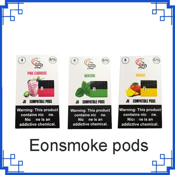 Top Quality Eonsmoke Pods Device Pods Cartridges 6 Flavors Mango Pink lemonade blueberry Eon Device Pods For Cartridges 0266275