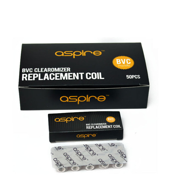 Wholesale Original Aspire BVC Coil General BDC coils for CE5 ETS Maxi Vivi Nova K1 K2 Tank Free DHL