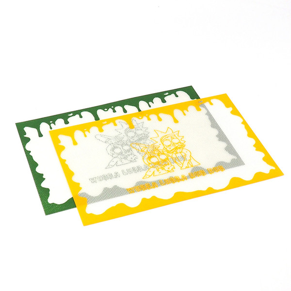 New Durable Non-Stick silicone dab mat custom ecig silicone dab mat silicone pad dab wax vaporizer oil mat