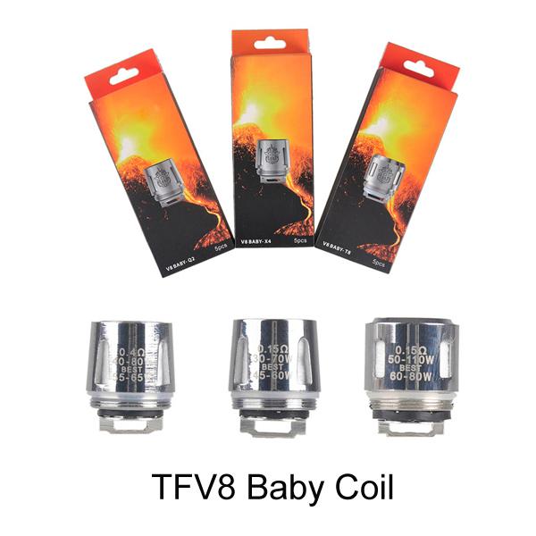 TFV8 Baby Coil Head Replacment T8 X4 T6 Q2 M2 Beast tank Coil for Sub Ohm Tank TFV8 Baby tank