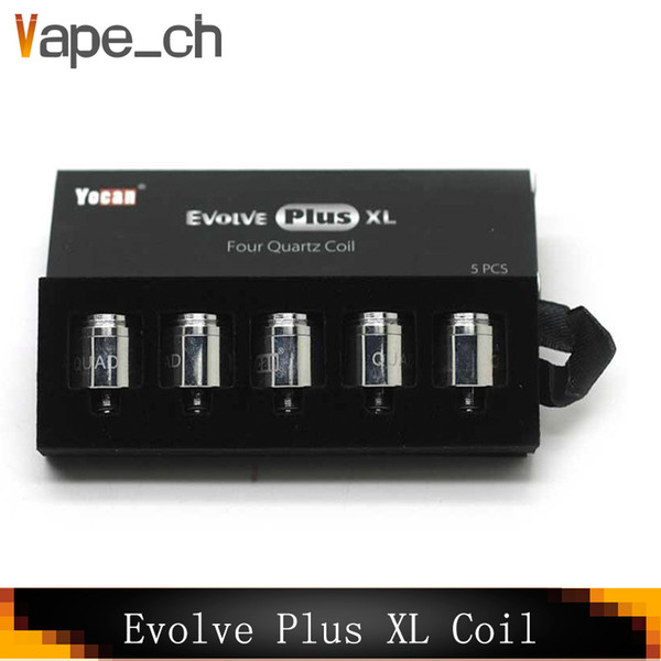 Yocan Evolve Plus XL Replacement Quad Quatz Rod Coils For Yocan Evolve Plus XL Dry Herb vape Pen