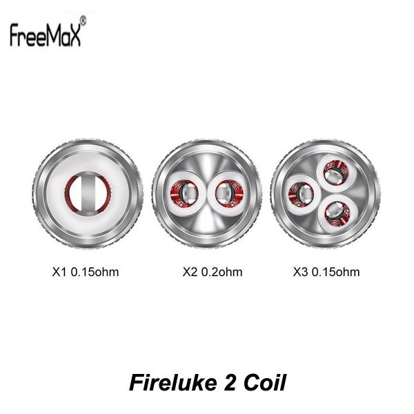 Original FreeMax Fireluke 2 Coil Head X1 X3 0.15ohm X2 0.2ohm SS316 X1 0.12ohm Mesh Coil For Fireluke 2 Tank