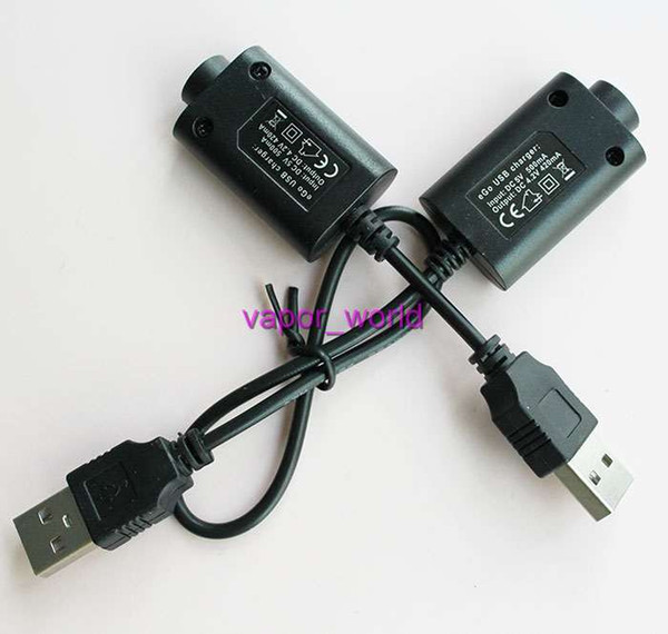 Ego USB Charger Electronic Cigarette E Cig Chargers for Ego T Ego c EVOD twist vision spinner 2 3 mini battery DHL Free