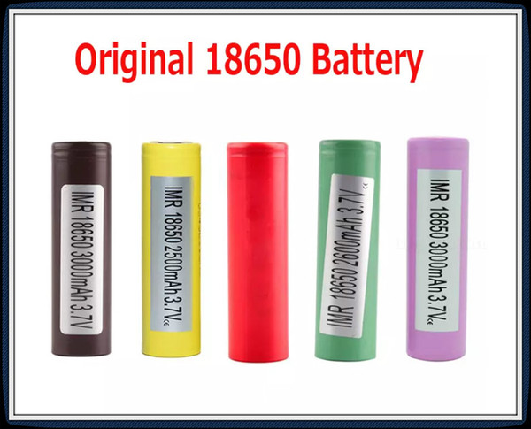 Original 18650 Battery HG2 INR18650 30Q 3000MAH HE2 HE4 INR 25R 2500mah Genuine Rechargeable Batteries Using 100% Authentic In Stock